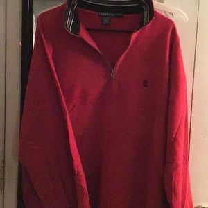 NAUTICA red sweat shirt